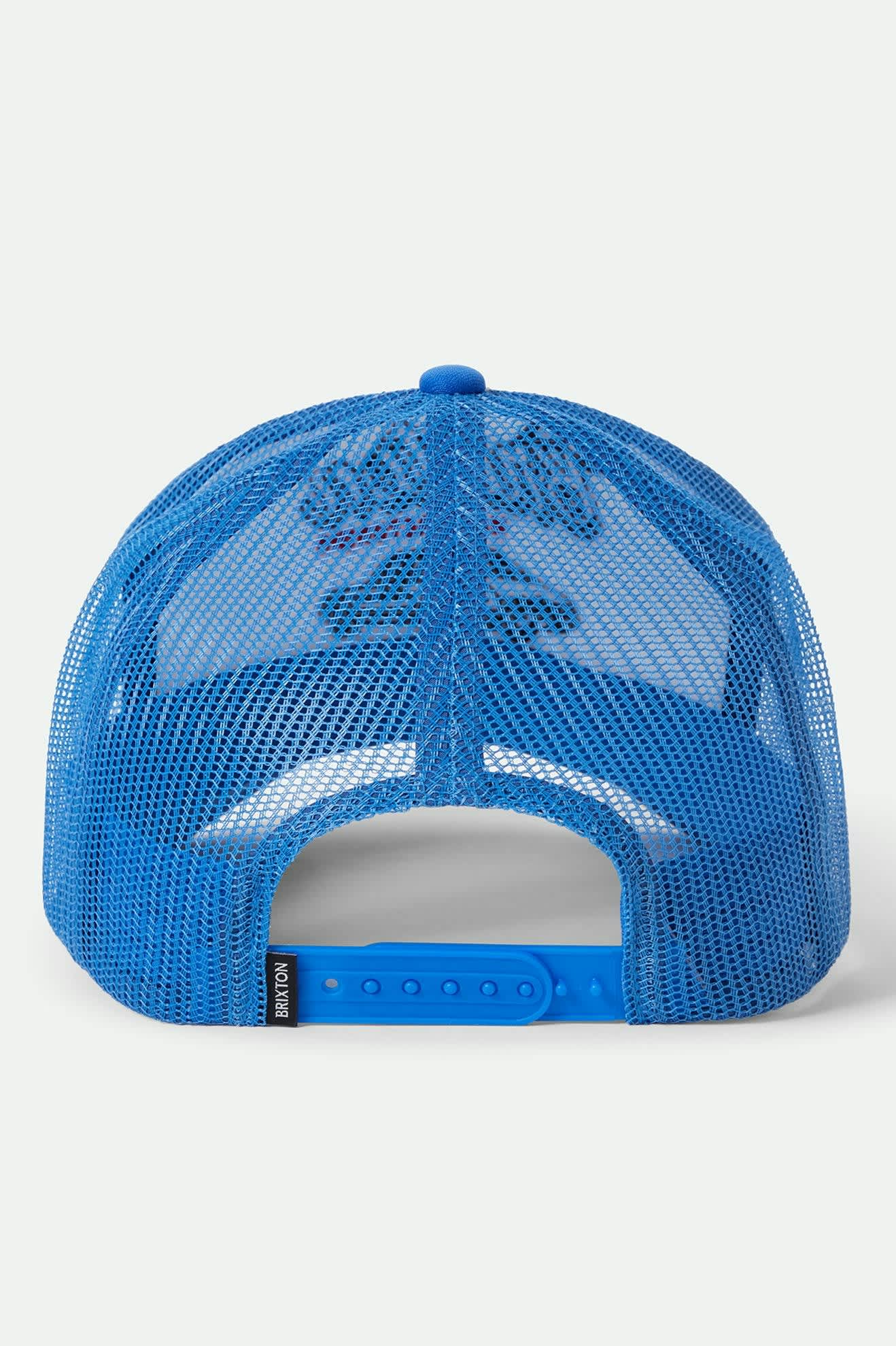 Speed and Service Netplus Trucker Hat - Electric Blue