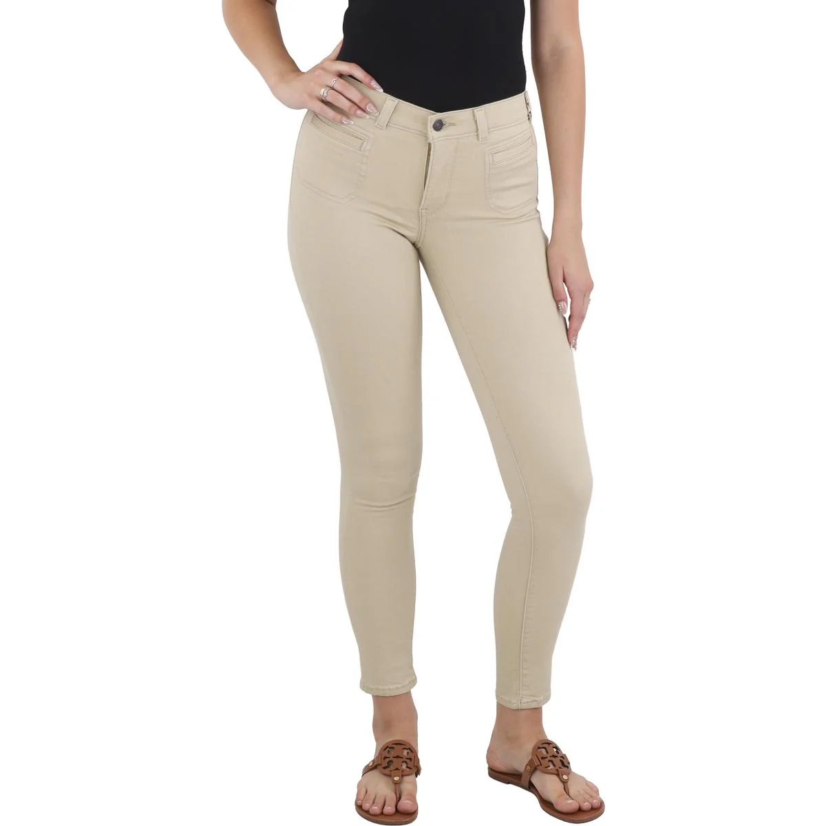 311 Shaping Skinny Womens Pocket Denim Colored Skinny Jeans