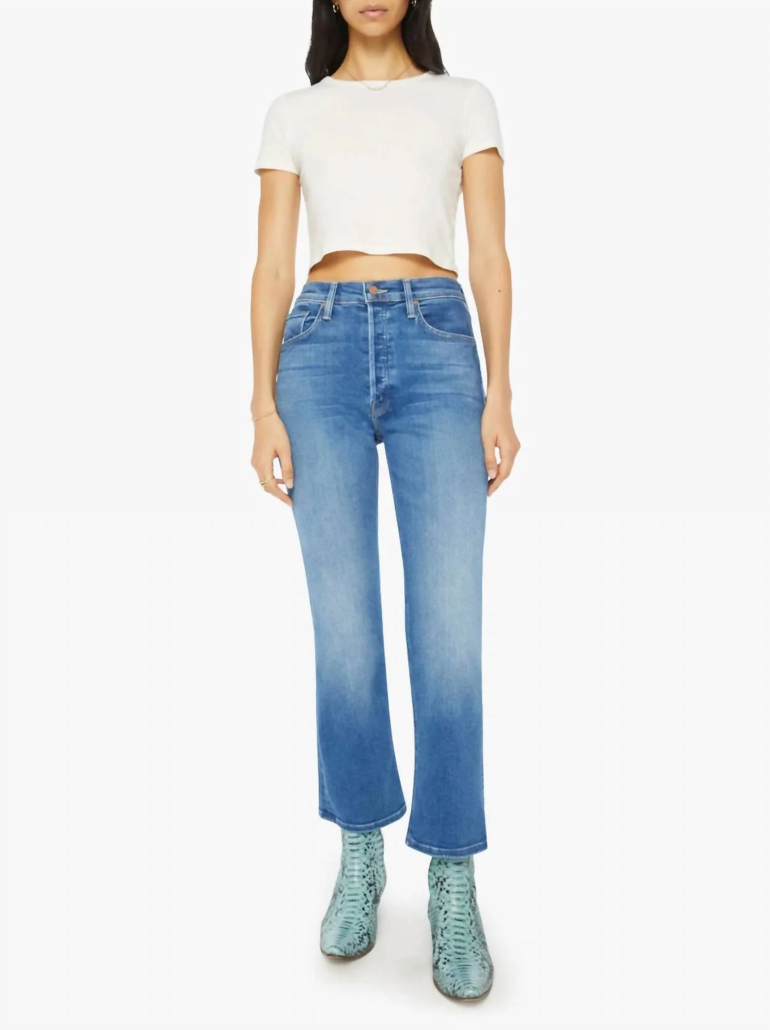 Tripper Ankle Jeans In Work Hard Play Hard