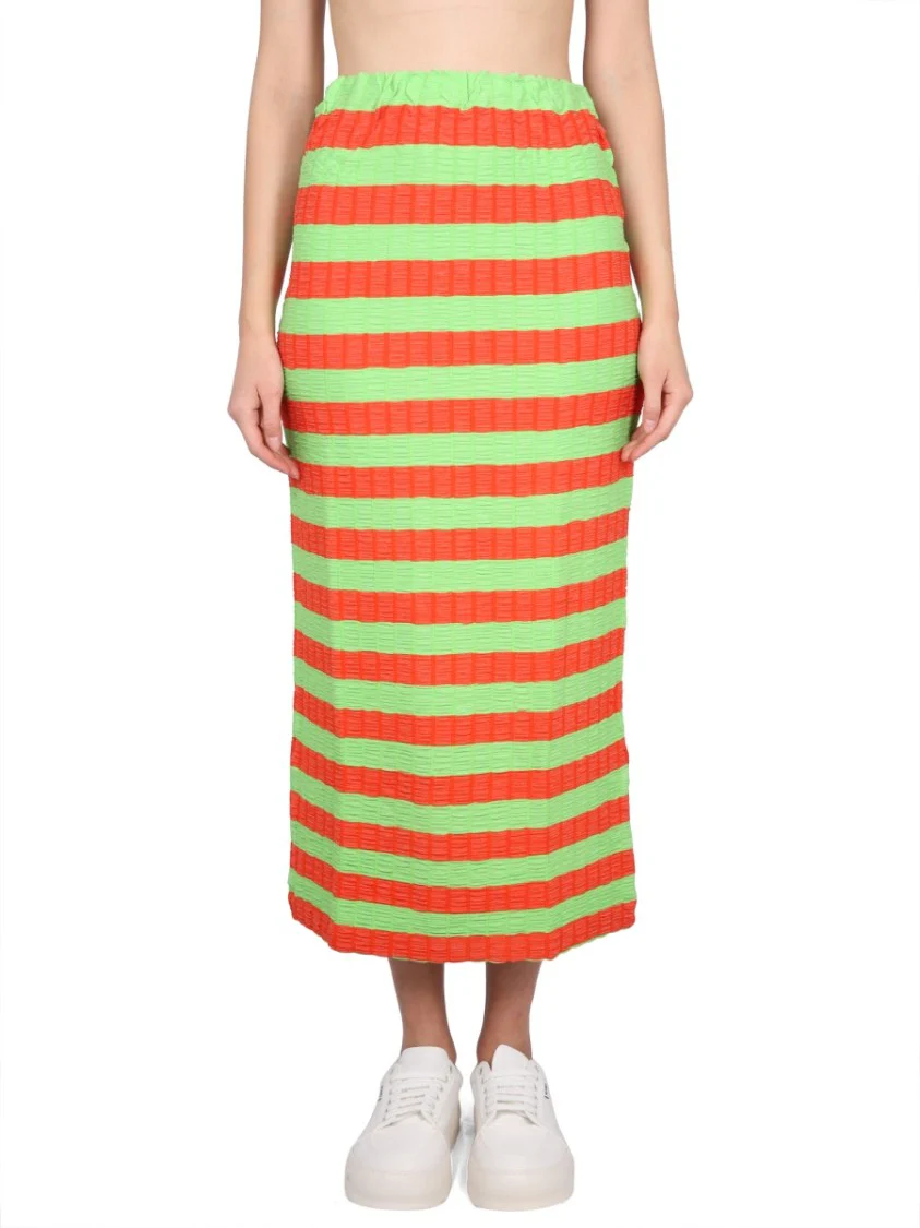 Striped Maxi Skirt