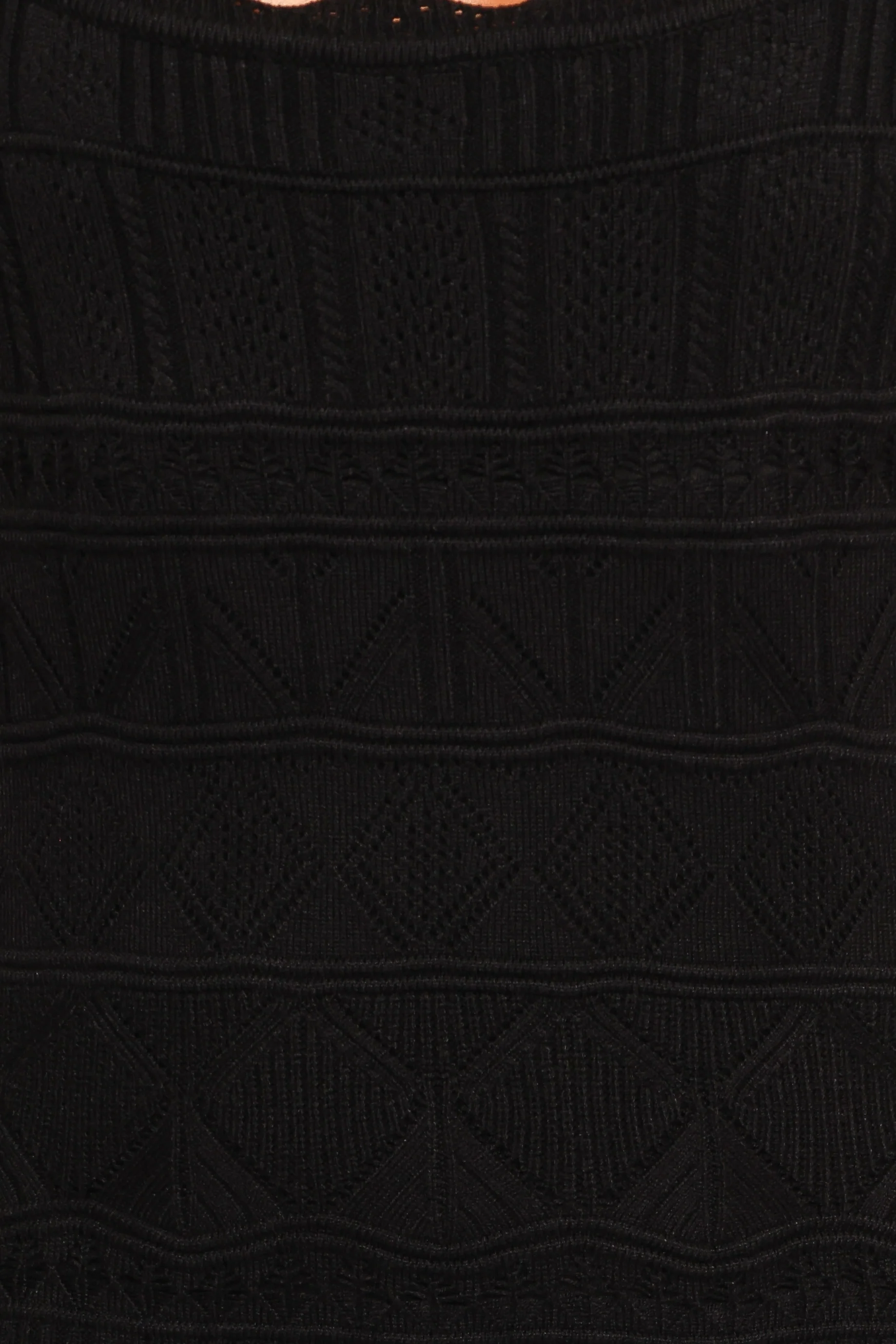 Anicia Midi Dress - Black