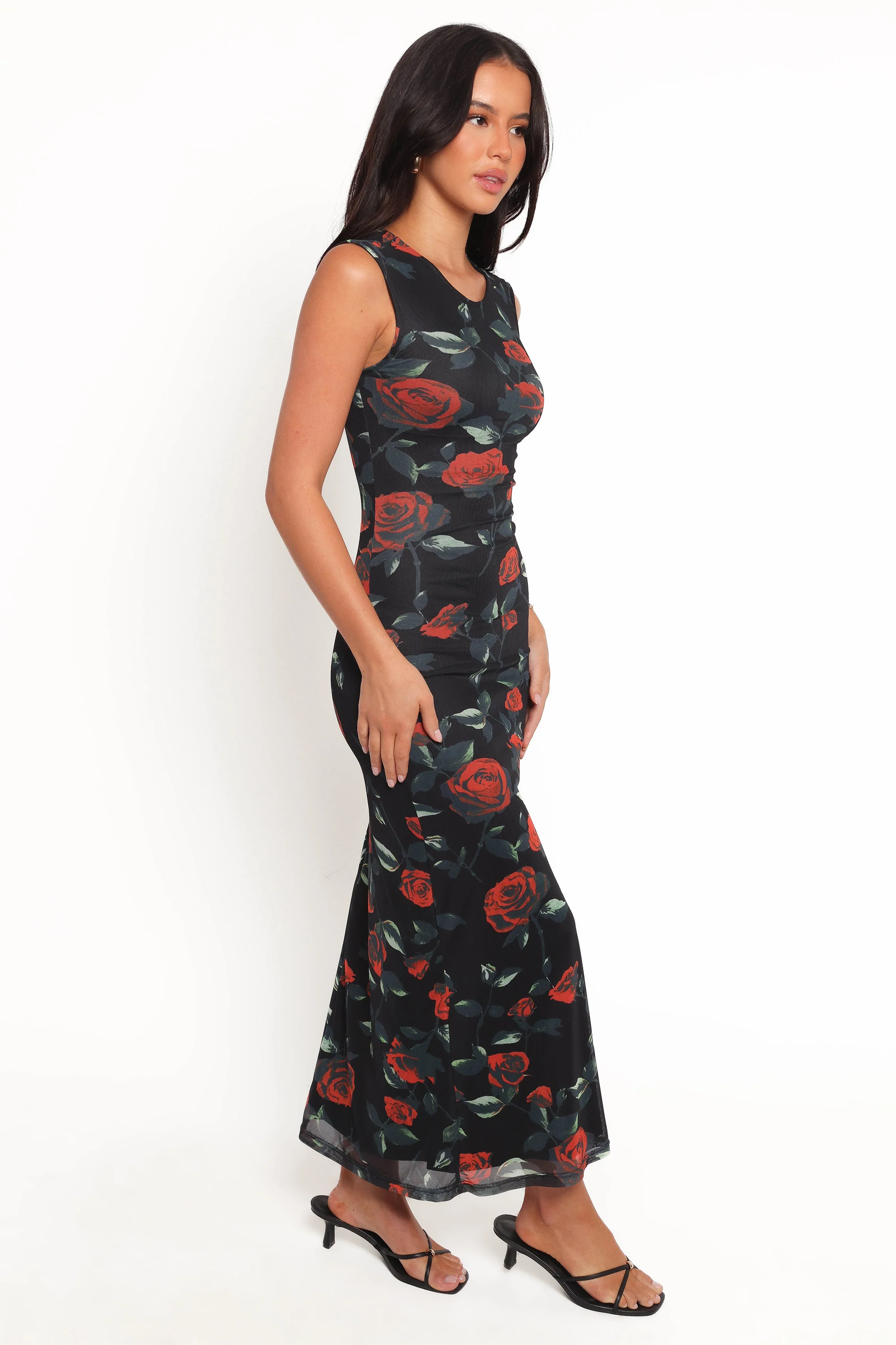 Drea Maxi Dress - Rose Print