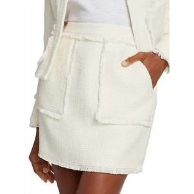 Gardenia Jacie Skirt In White