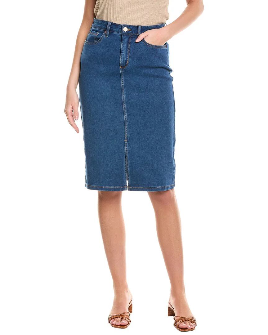 Jones New York City Denim Pencil Skirt
