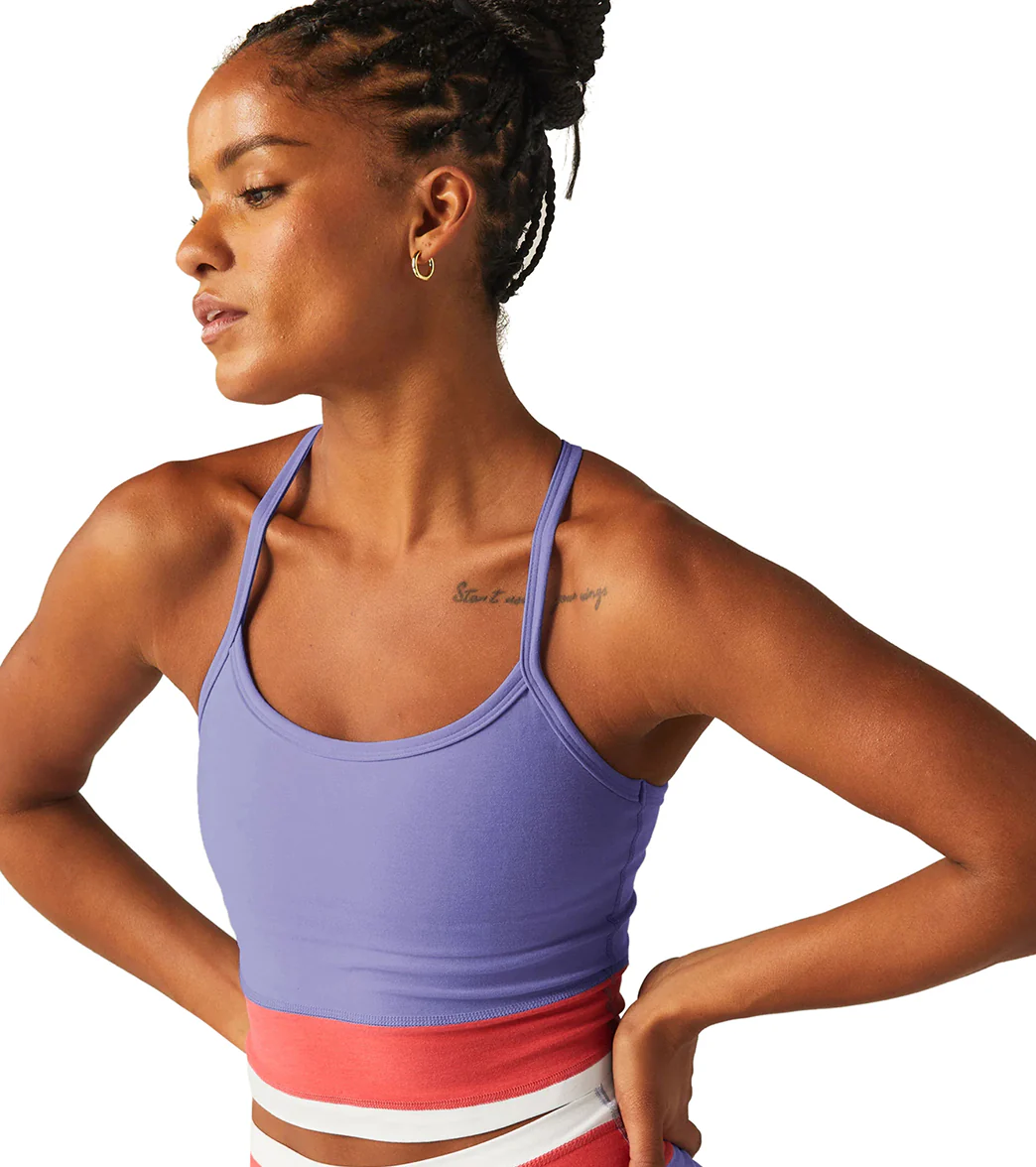 Beyond Yoga Spacedye Horizon Colorblock High Cropped Tank