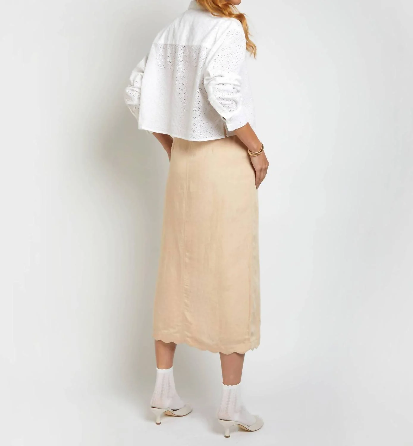 The Sarita Skirt In Natural