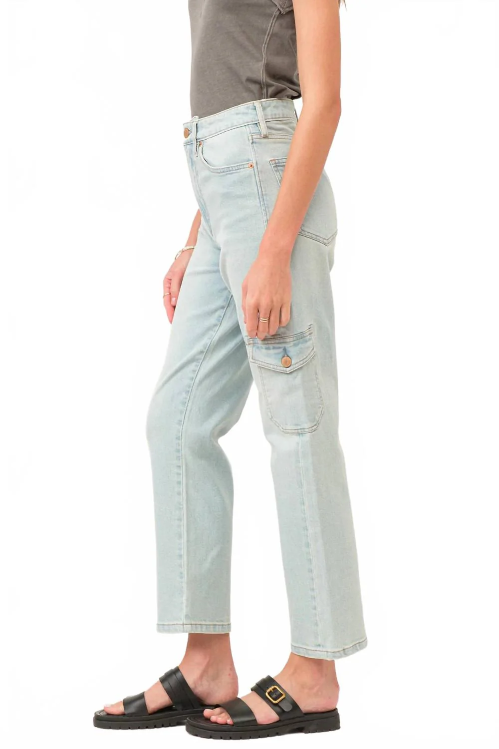 90S Super High Rise Ankle Straight Jeans In Foster