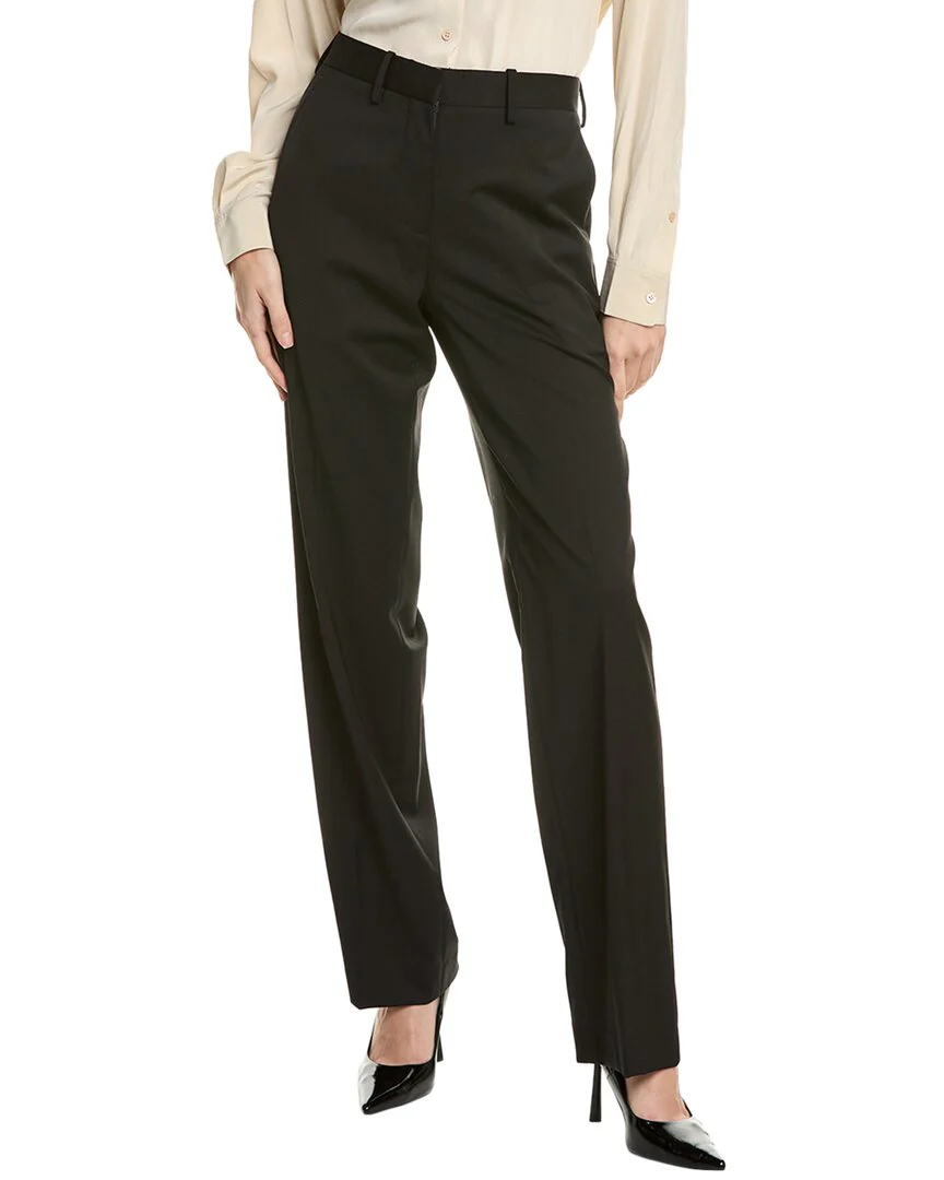 Helmut Lang Wool Car Trouser
