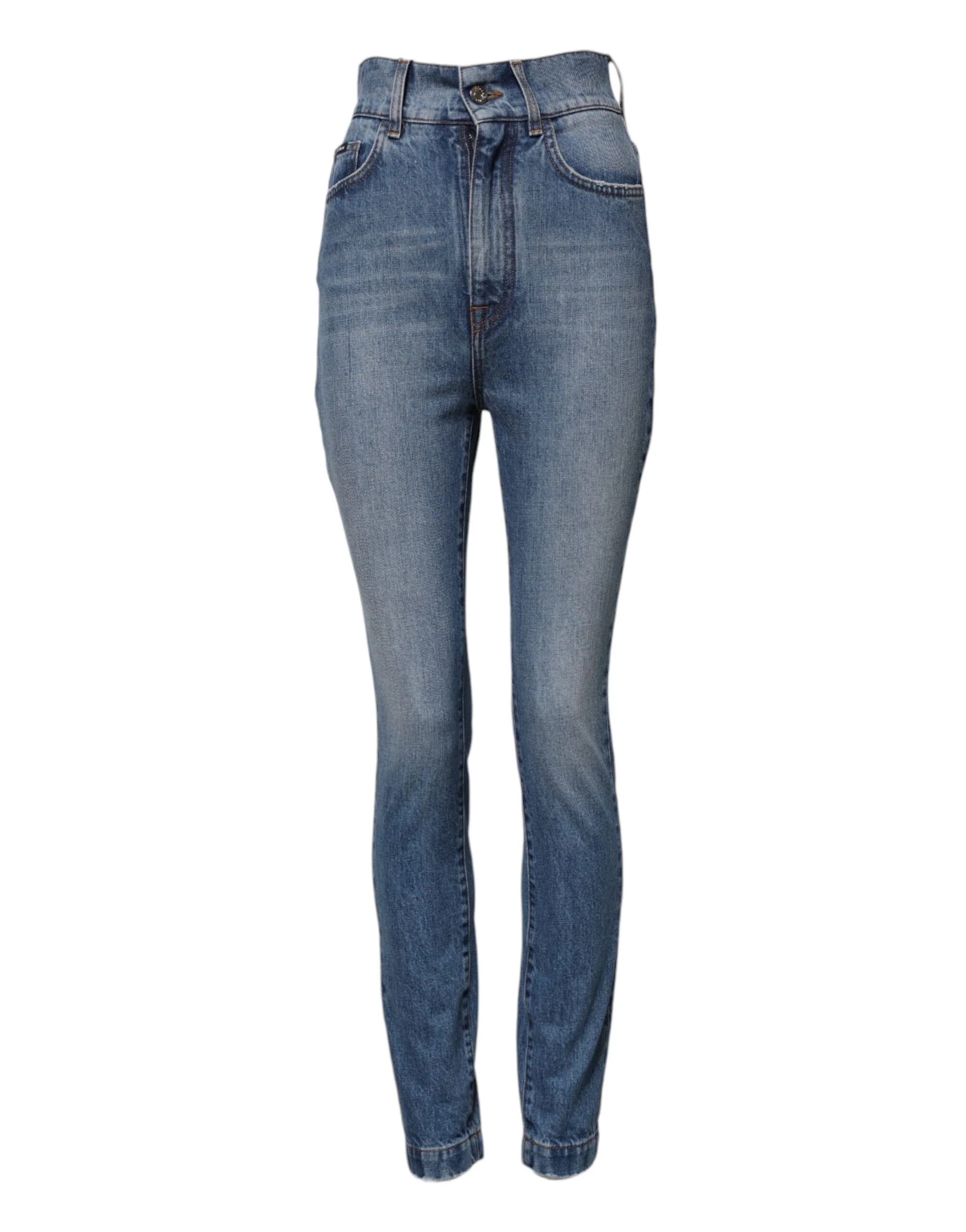 Dolce & Gabbana blue Washed Skinny High Waist blue Women's Jeans