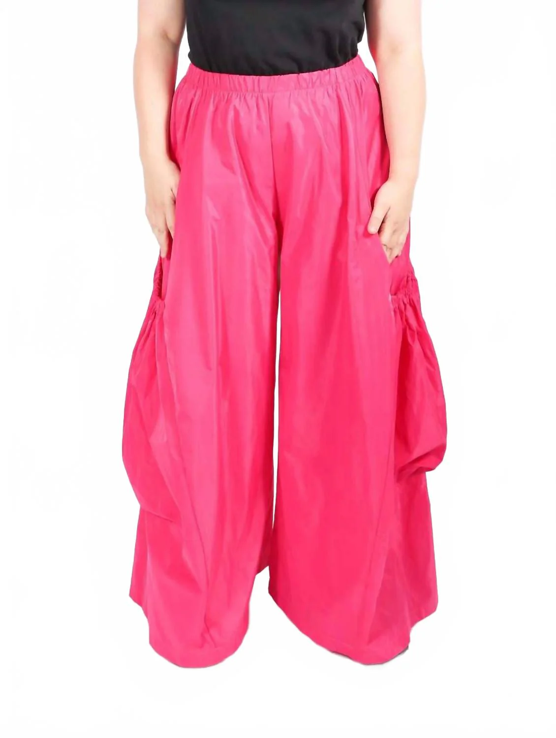 Nylon Big Pocket Pant In Lipstick