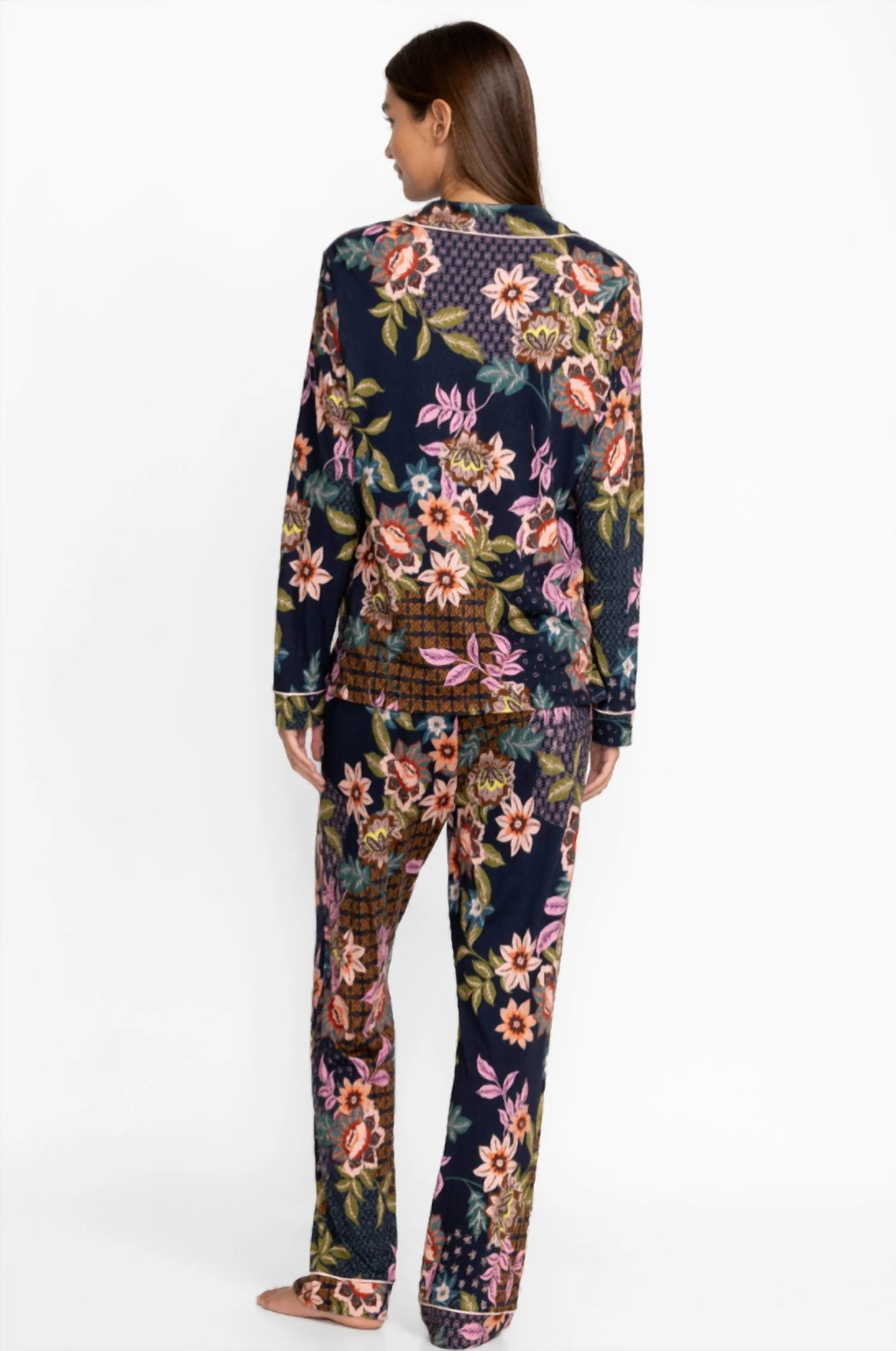 Carly Pajama Set In Delfino