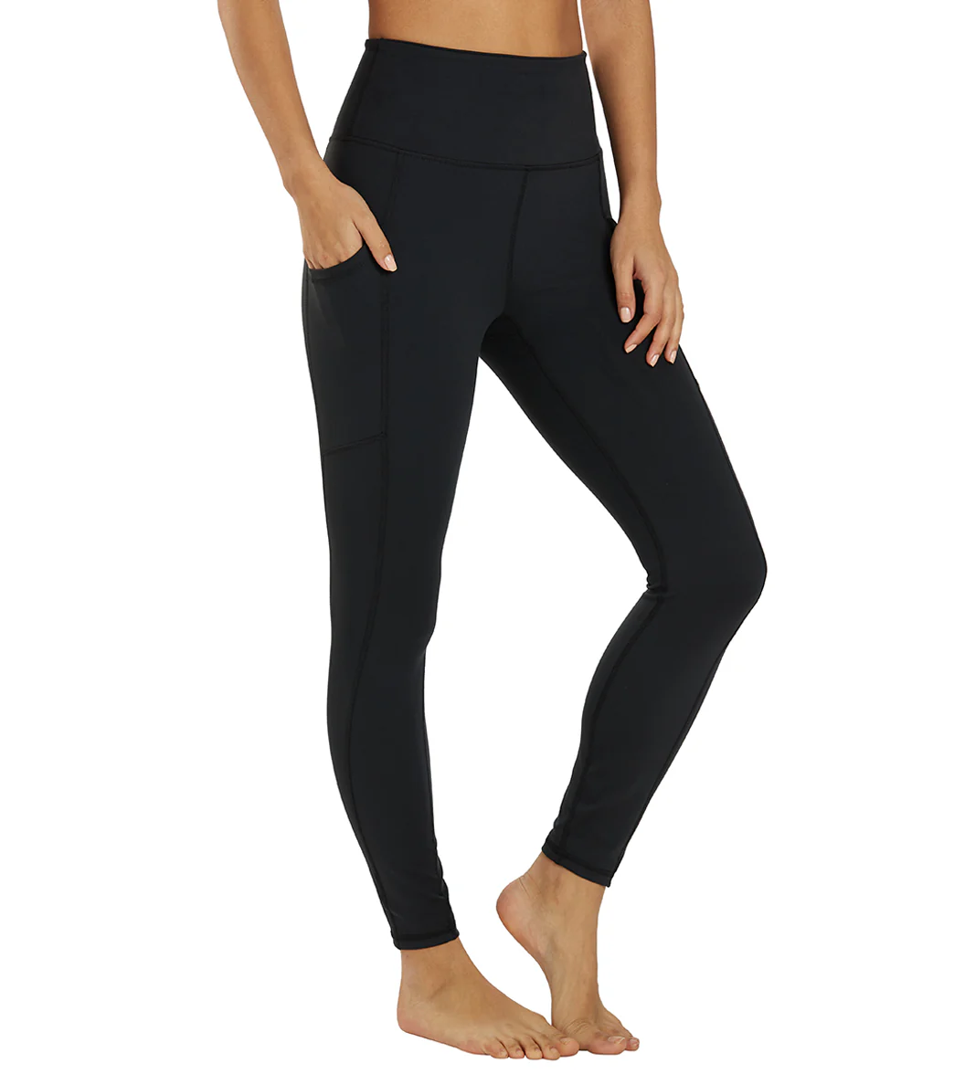 Balance Collection Eclipse Easy Elasitc-Free Waistband Ankle Legging