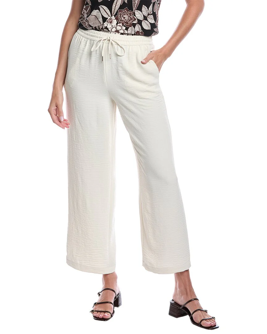 Jones New York Pull-On Drawstring Wide Leg Pant