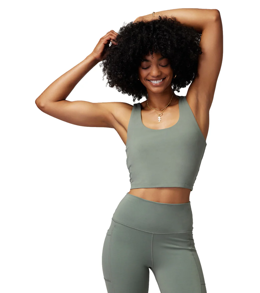 Spiritual Gangster Indie Dream Tech Eco Jersey Crop