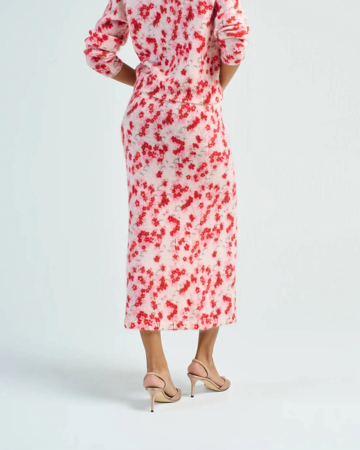 Edouard Skirt In Blush Pink