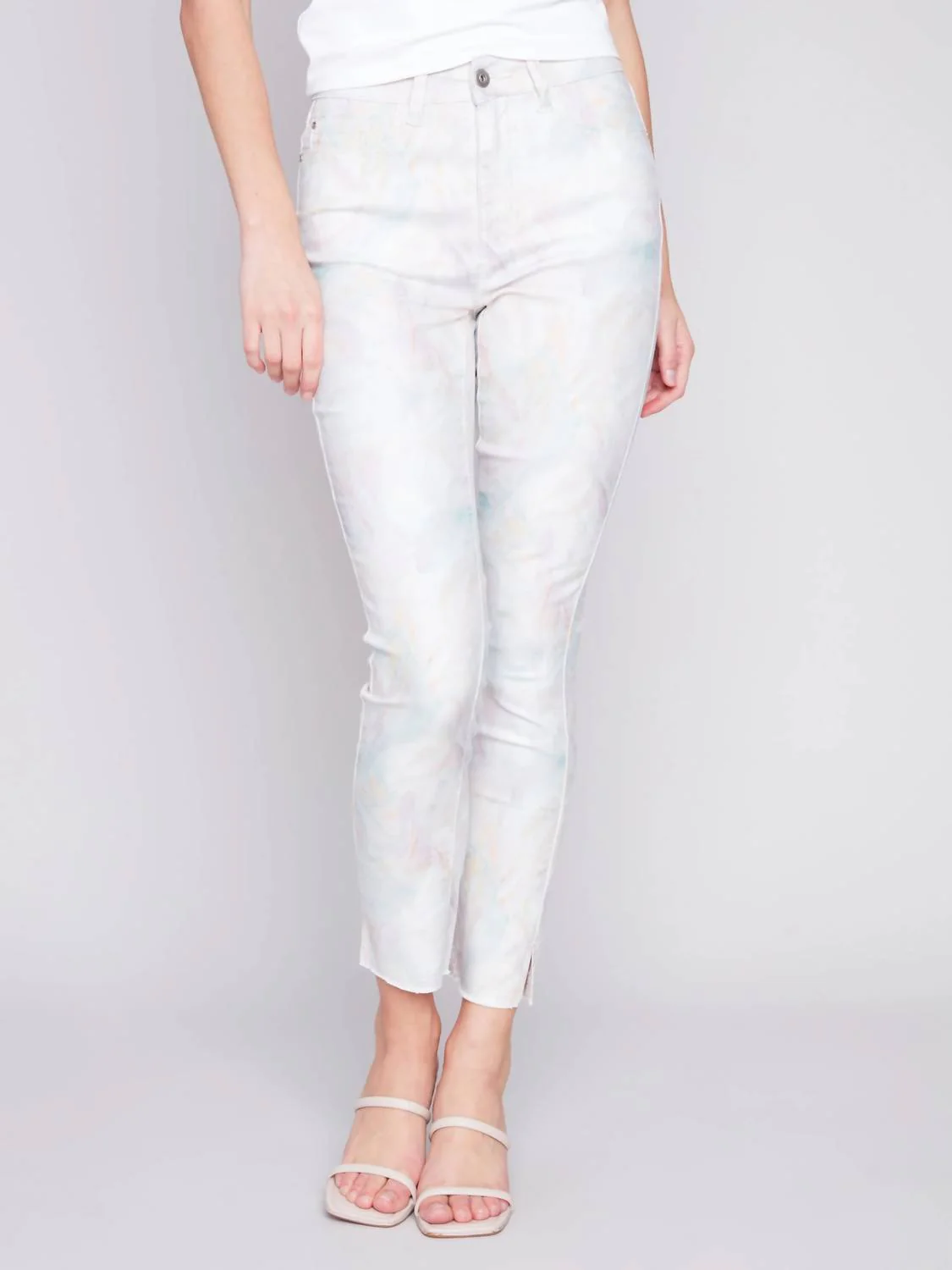 Paris Twill Ankle Pant In Pastel