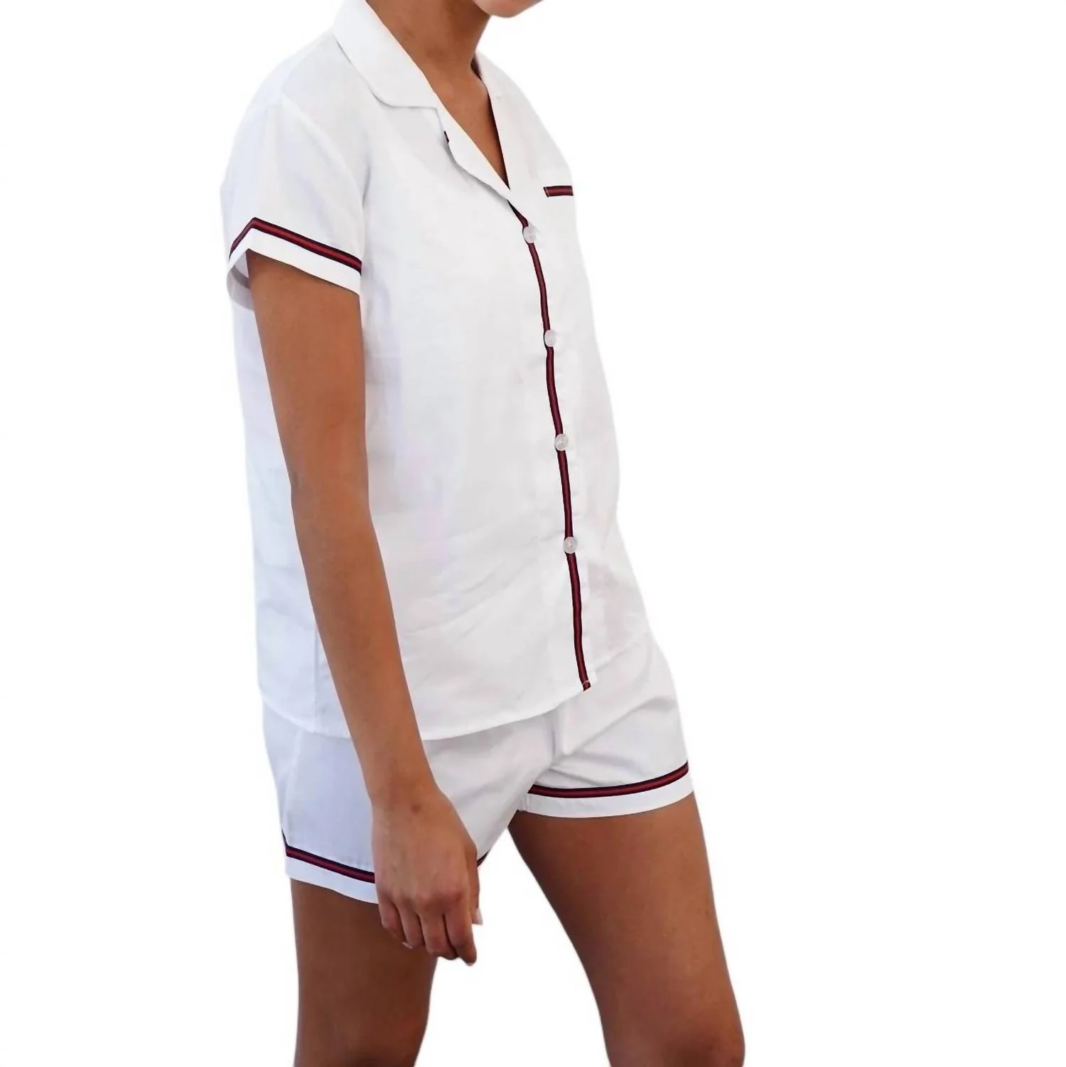 Short-Set Sleepwear Core Collection In White
