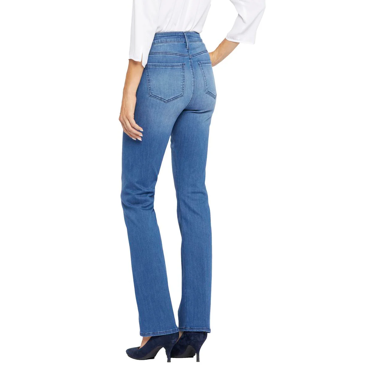 Womens Stretch Denim Bootcut Jeans