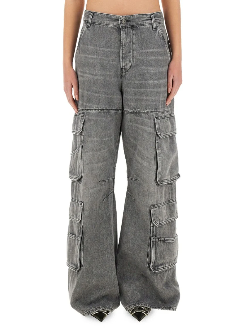 D-Sire Cargo Denim Pants