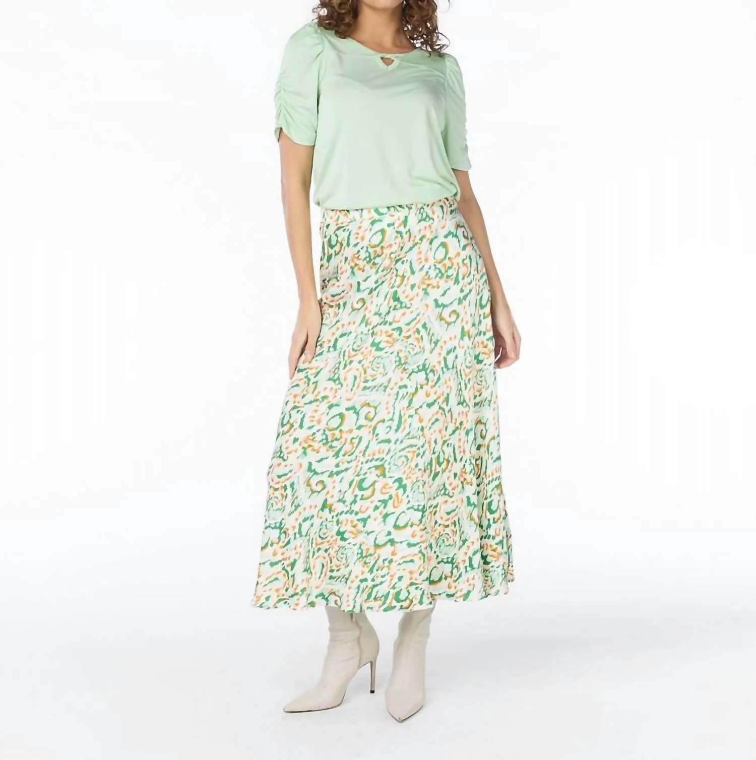 Fabulous Approach Maxi Skirt In Multi