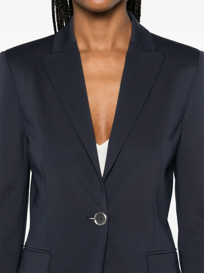Tailored Navy Blue Blazer