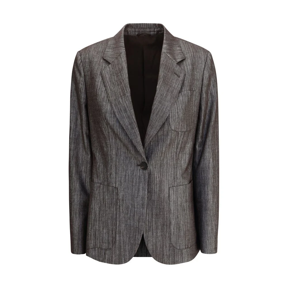 Brunello Cucinelli Lurex fabric Women's Blazer