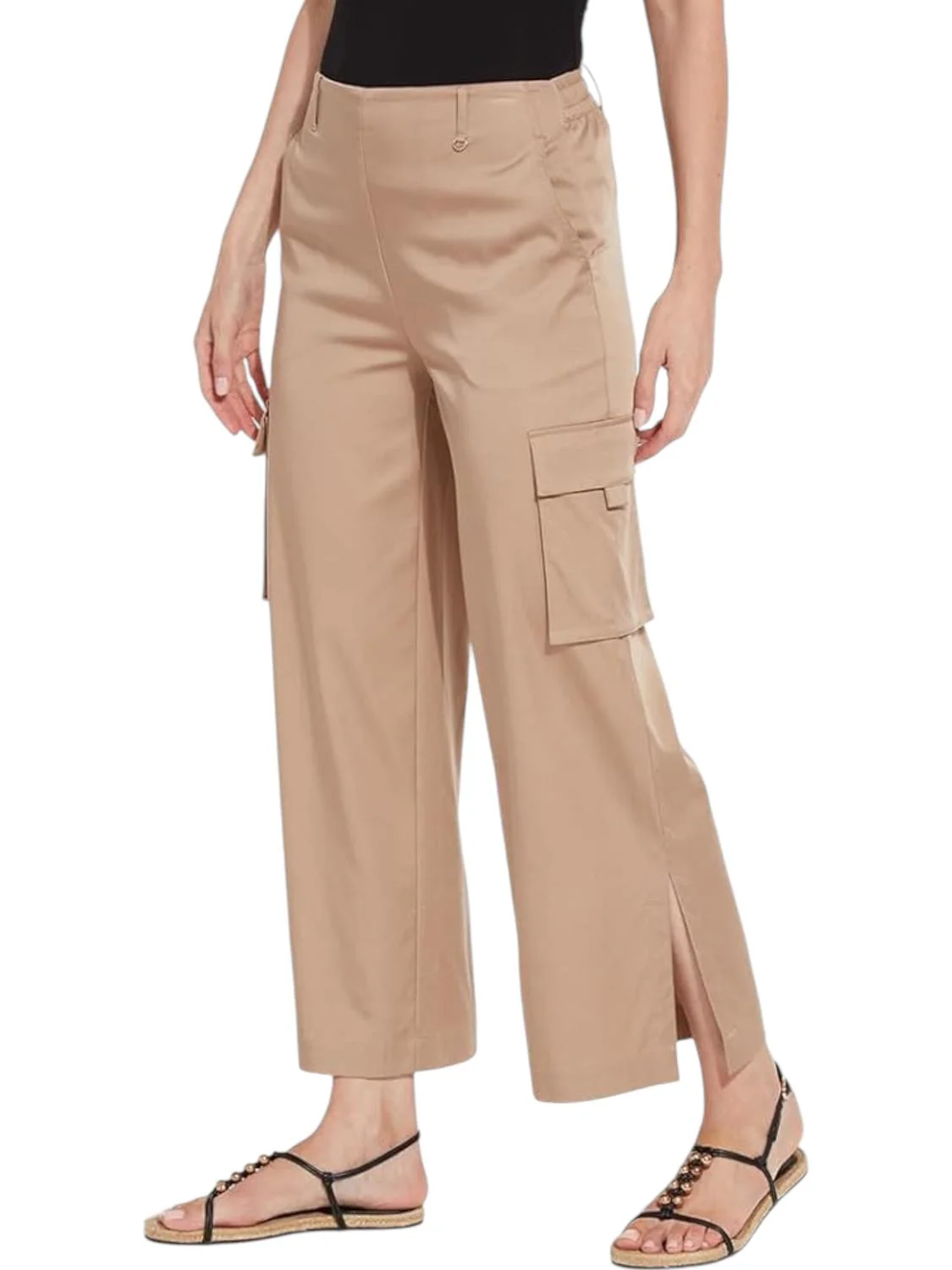 Calypso Ankle Cargo Pants In Tanned