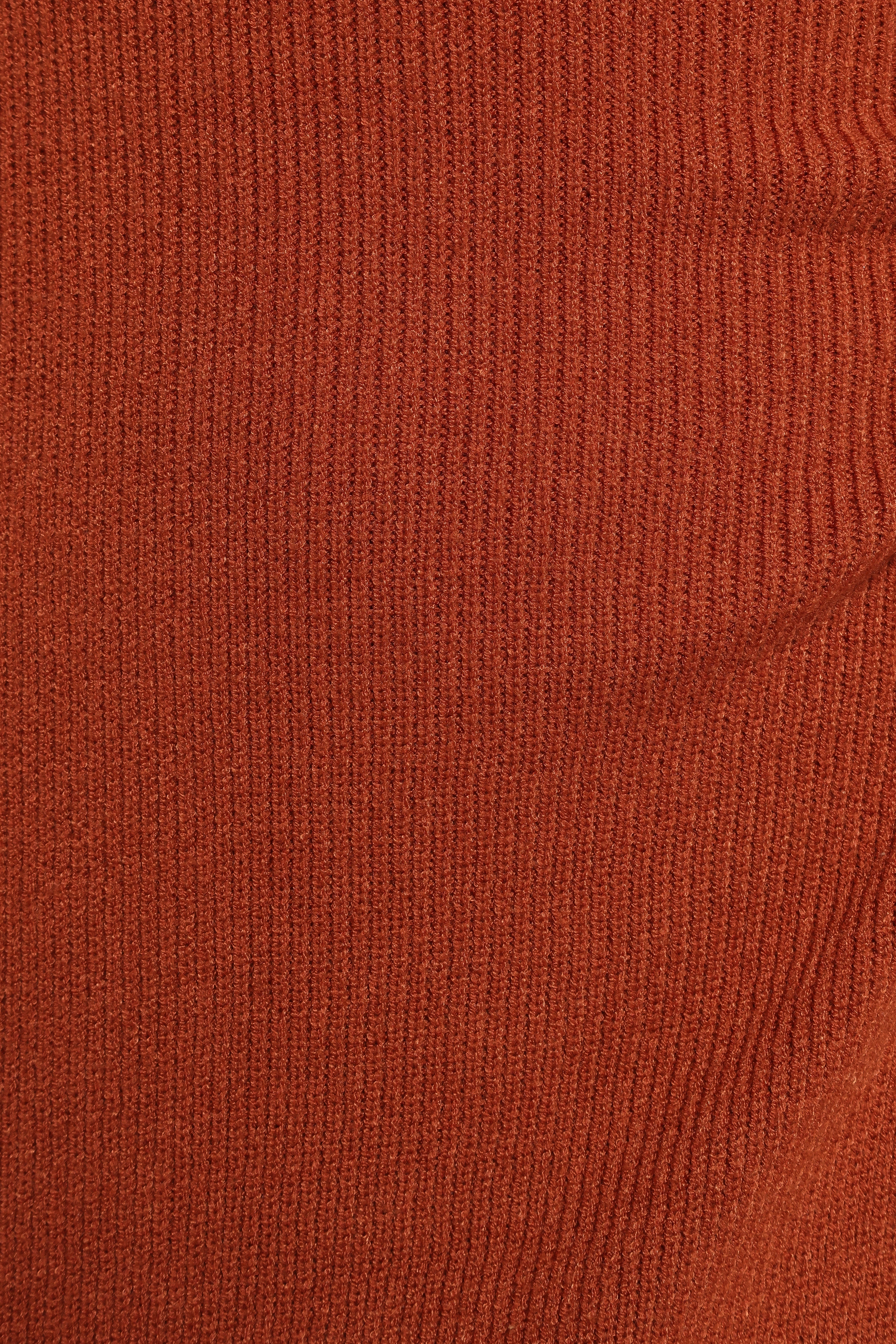 Kellan Wrap Midi Dress - Bronze