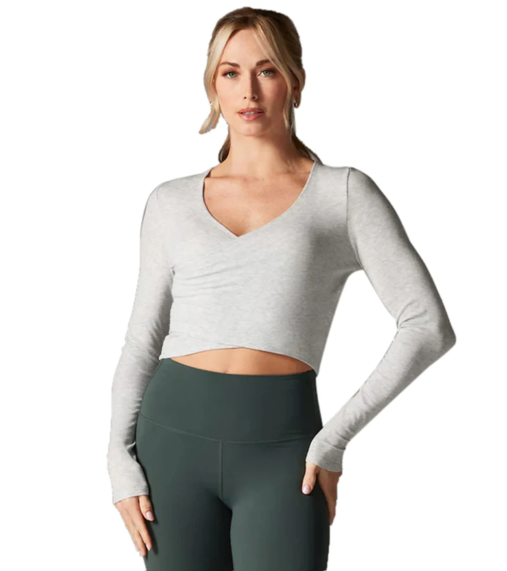 Tavi Criss Cross Long Sleeve Top