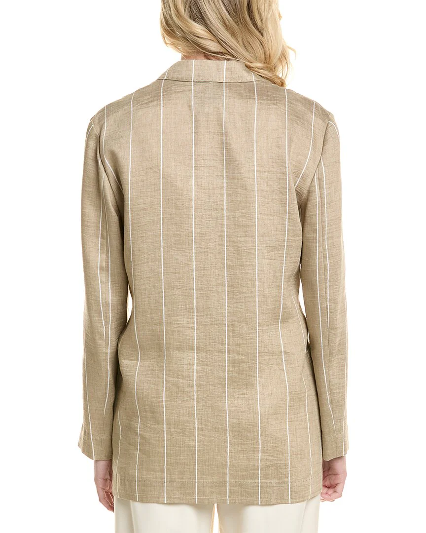 Lafayette 148 New York Linen-Blend Blazer