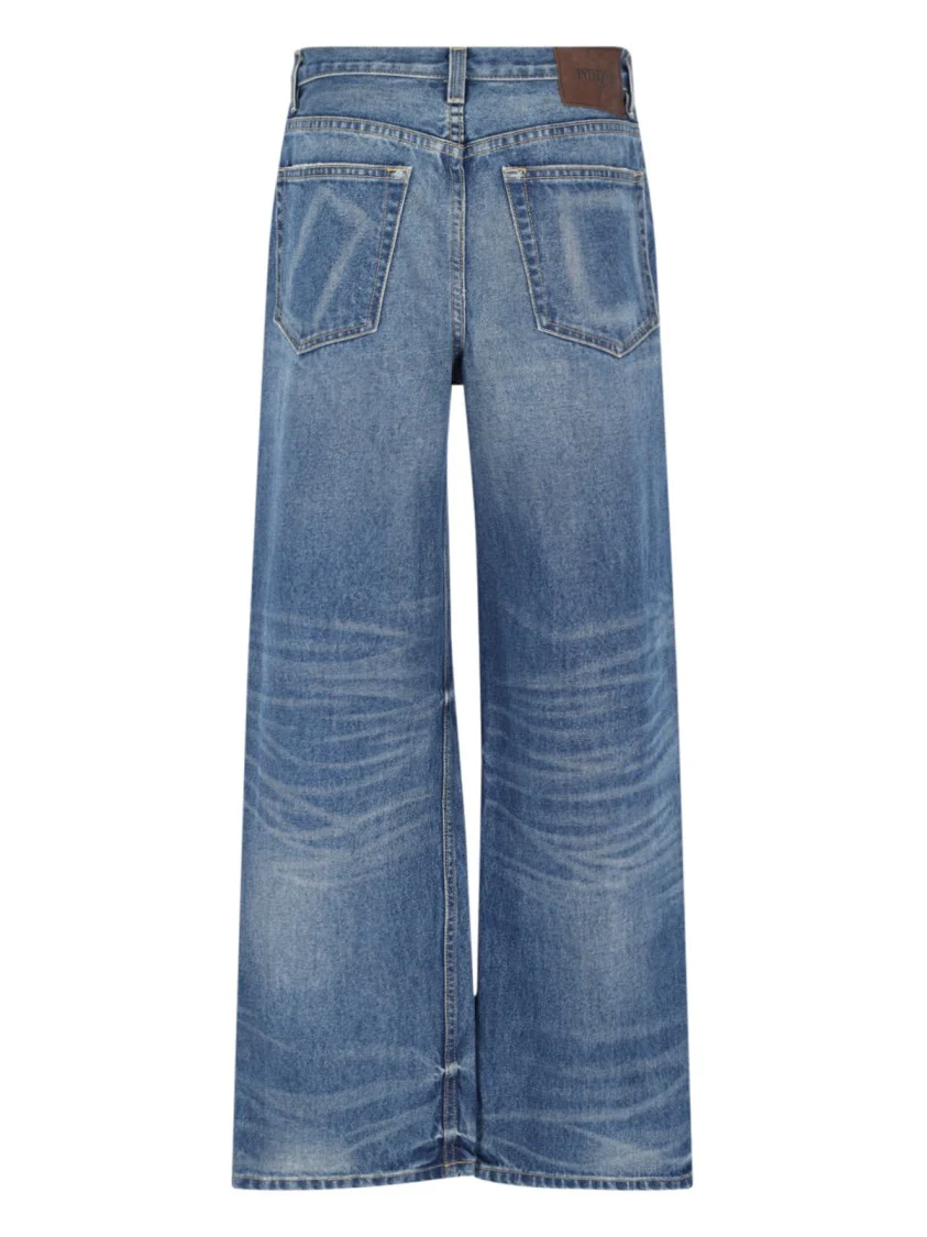 High-Waisted Wide-Leg Jeans