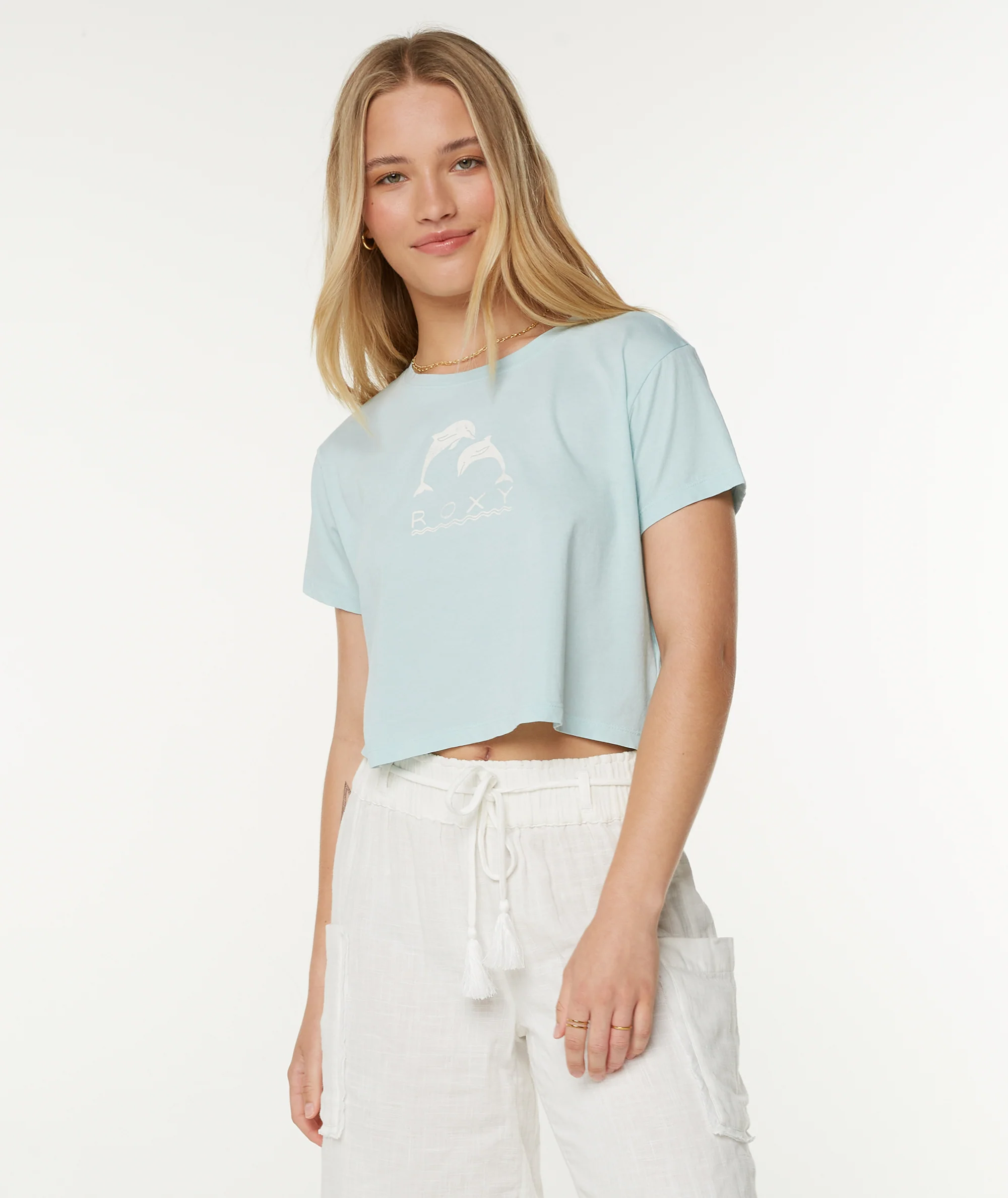 Sunset Dreams Cropped Boxy Tee