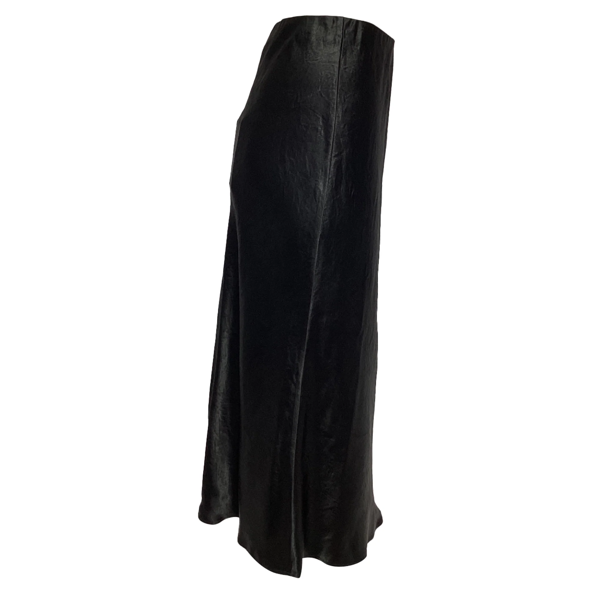Max Mara Leisure Alessio Midi Skirt in Black Acetate