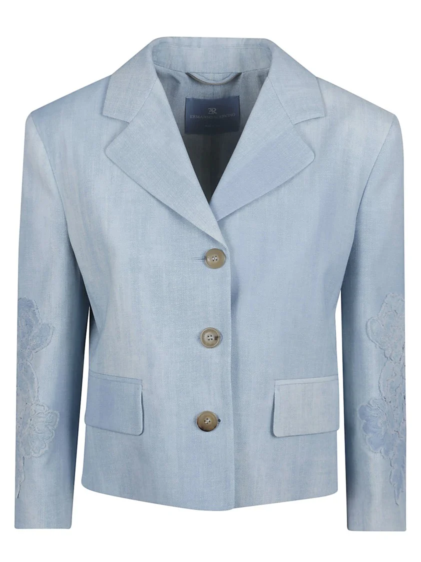 Short Light Blue Jacket