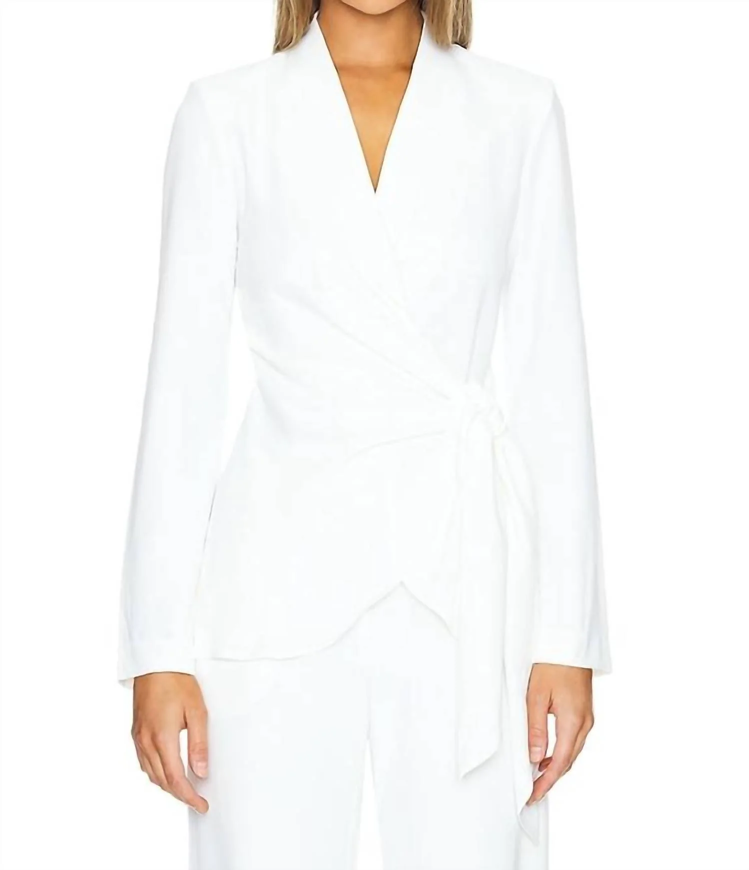 Vera Blazer In Ivory