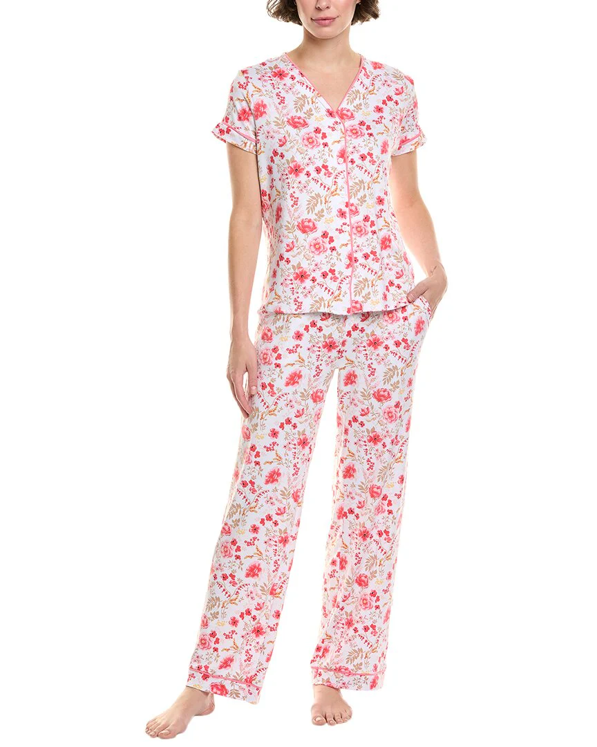 Kathy Ireland 2pc Top & Pant Set