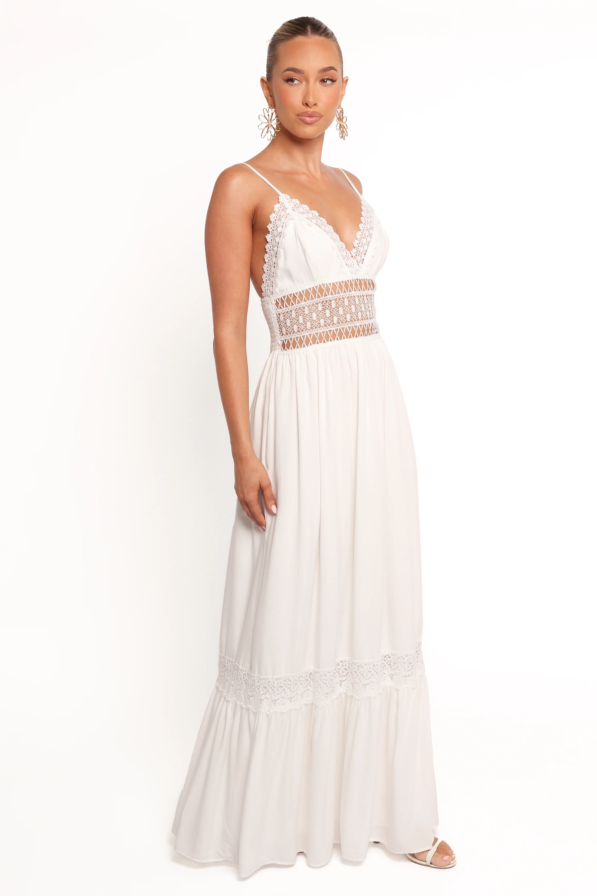 Kiran Maxi Dress - White