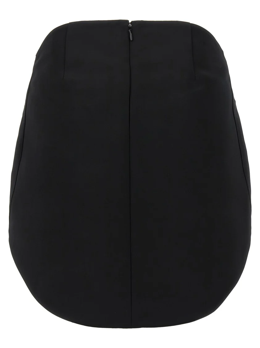 Circle Satin' Skirt