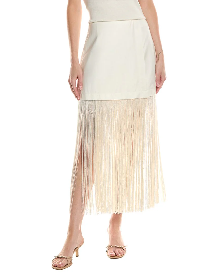 SEA NY Pari Fringe Skirt