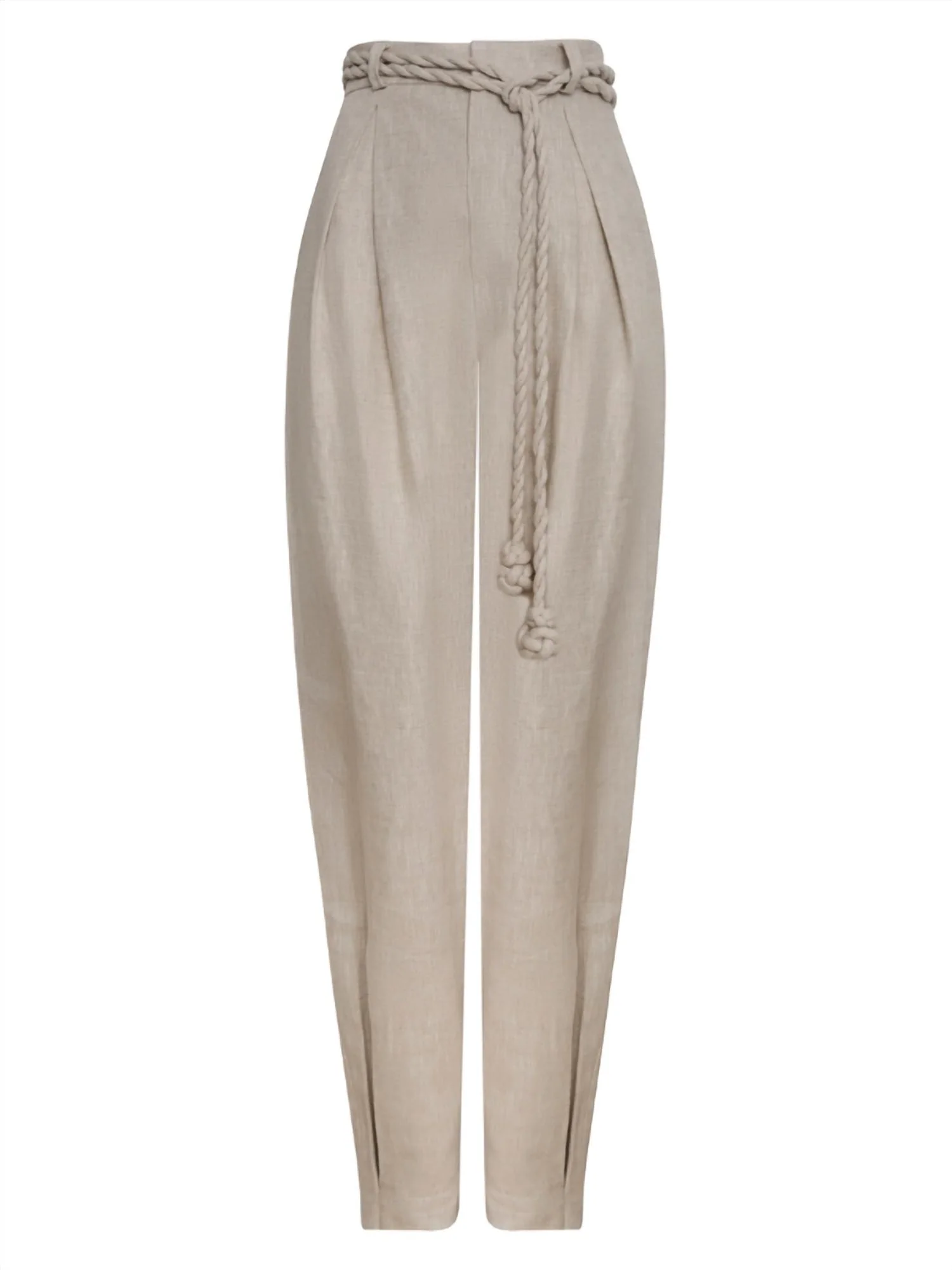 Women's Una Vida Fitted Ankle Pants In Oatmeal