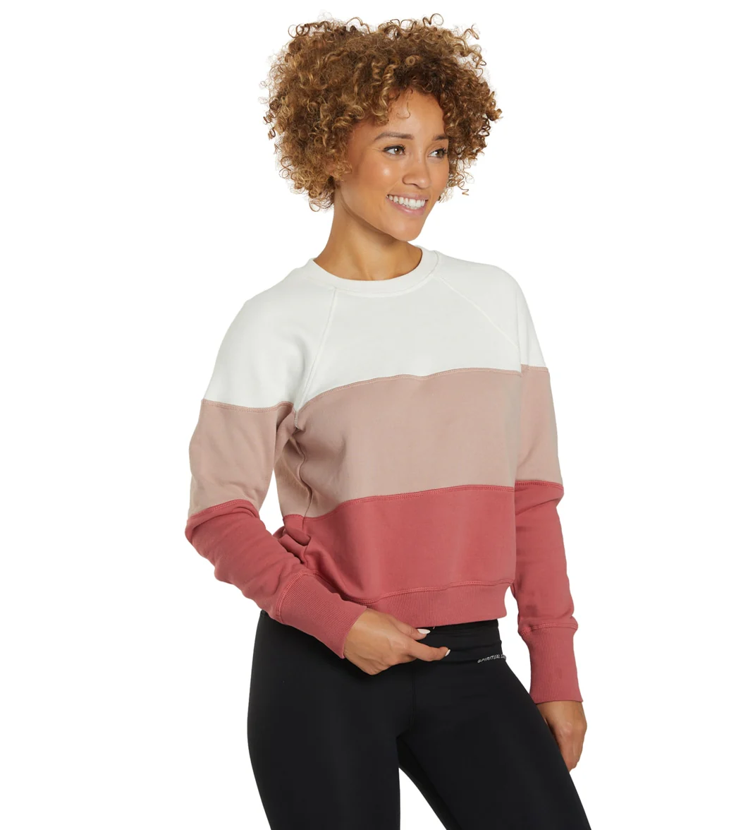 Spiritual Gangster Triblock Bridget Raglan Pullover