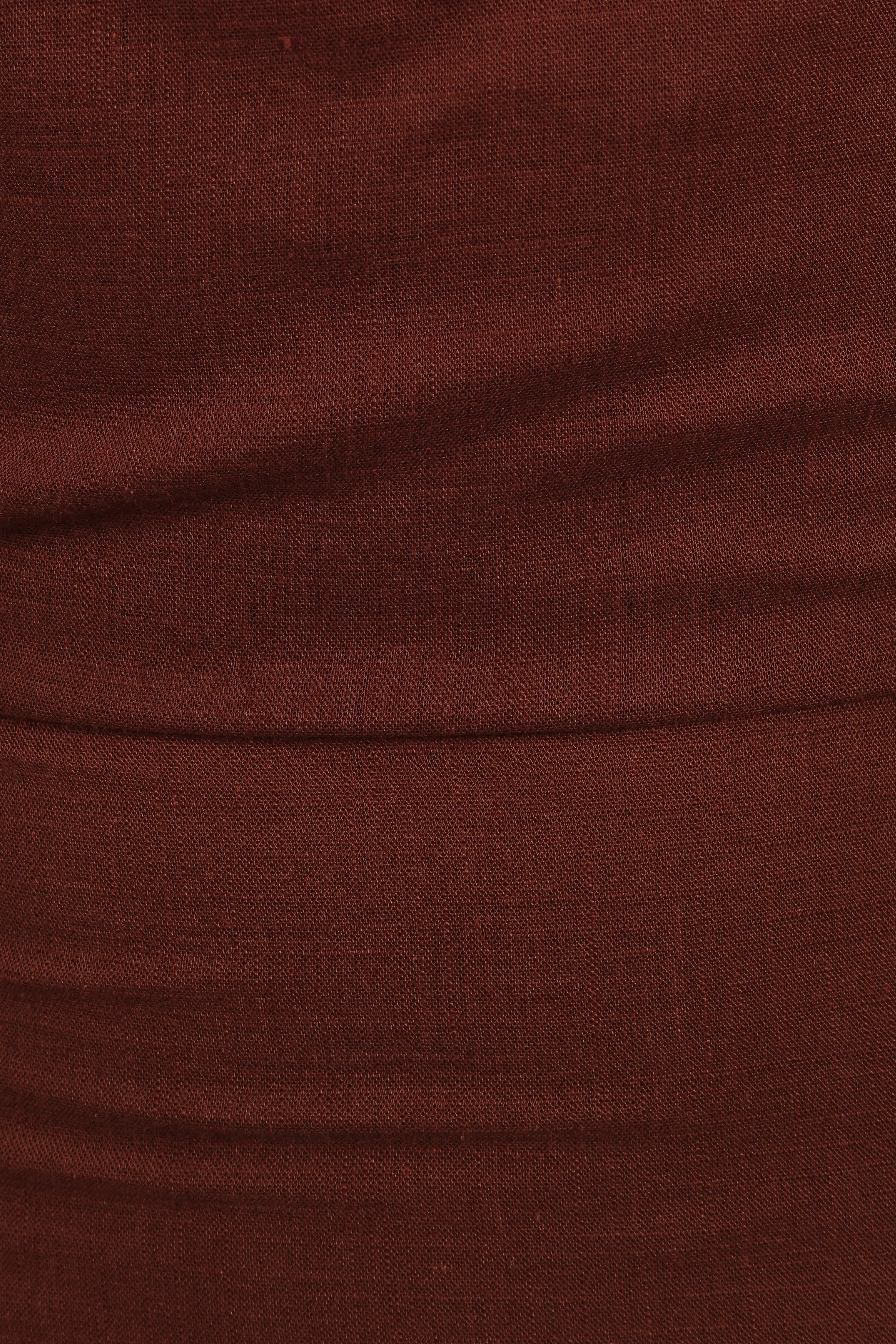 Kassie Off Shoulder Dress - Chocolate Brown