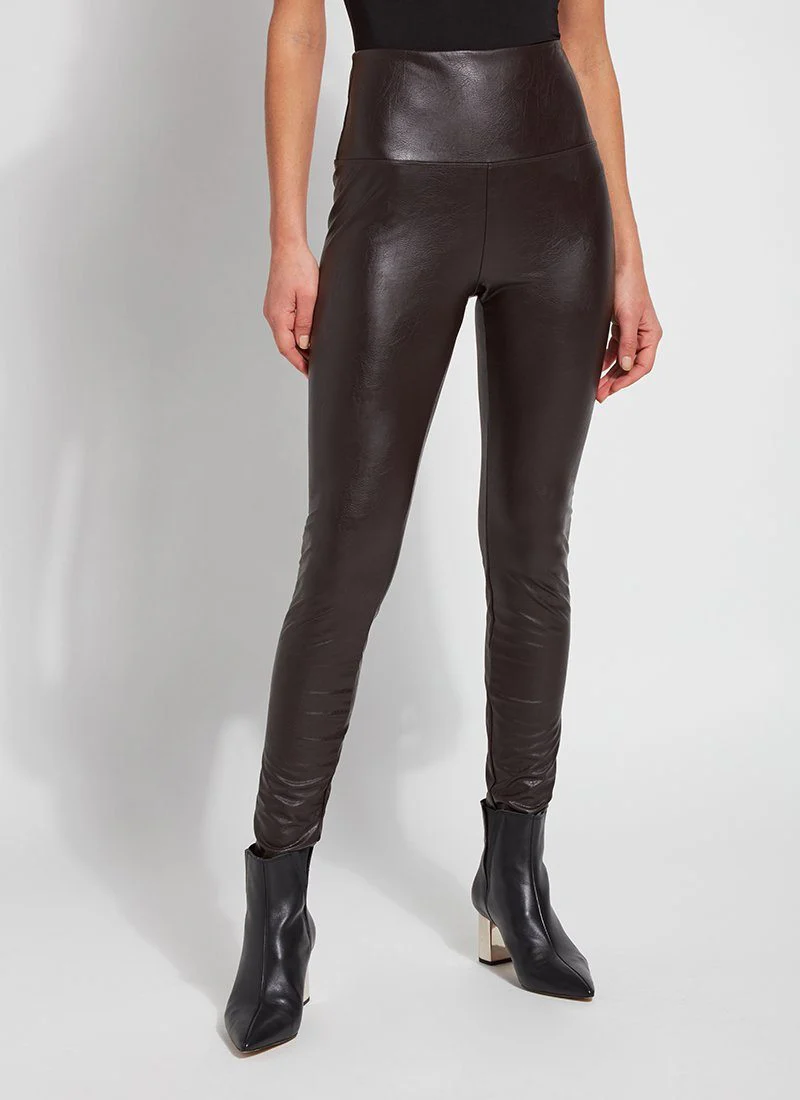 Textured Leather Legging (28.5 Inseam)