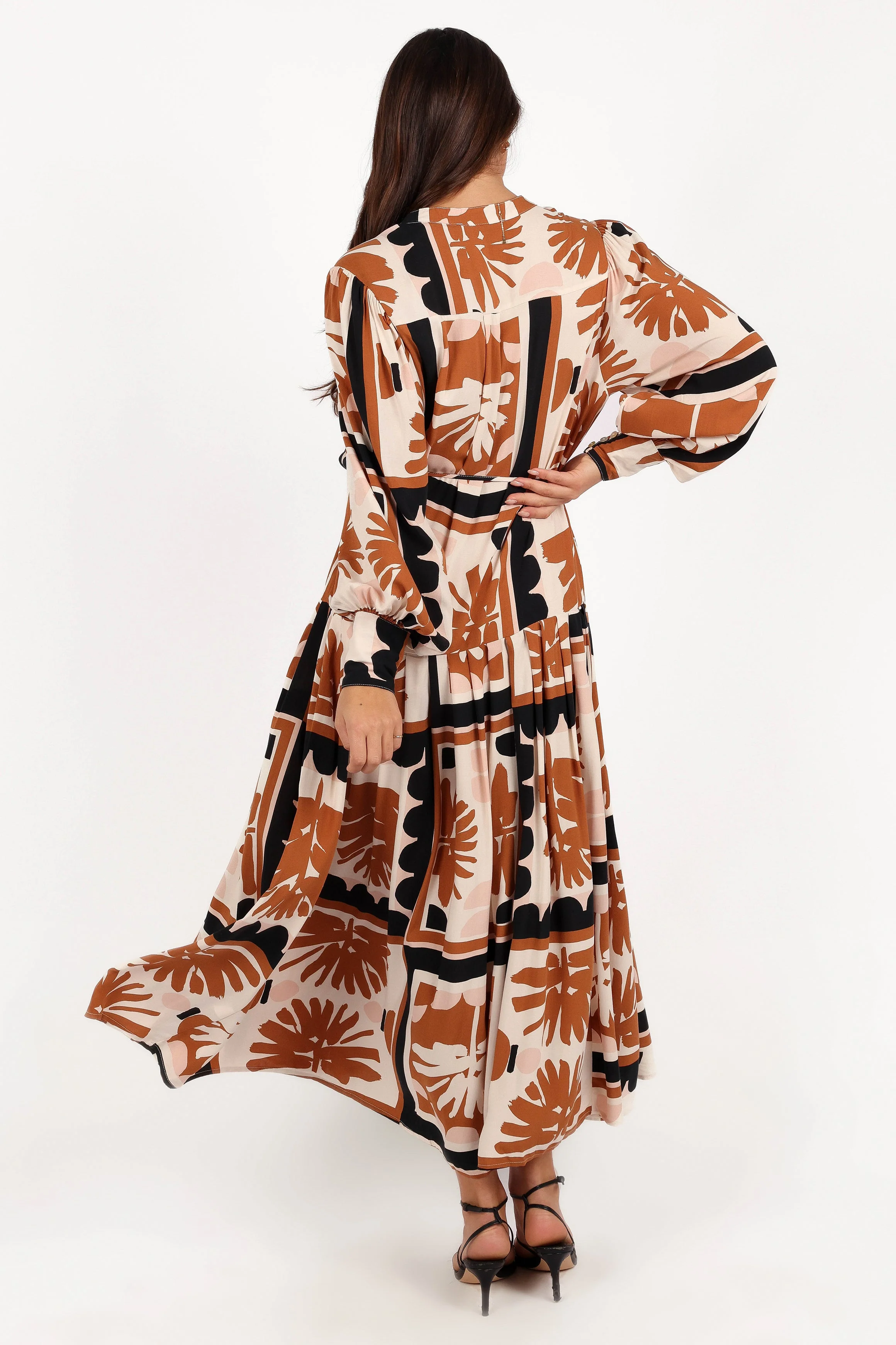 Jules Long Sleeve Dress - Multi