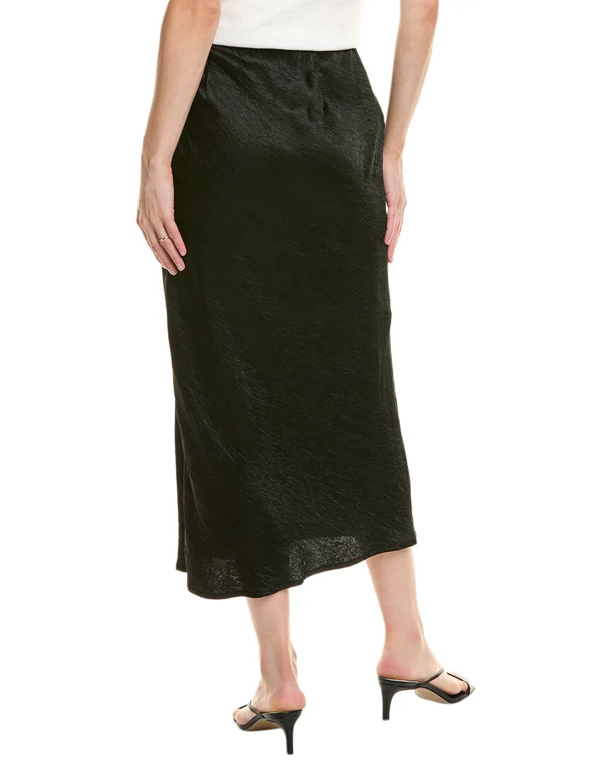 Enza Costa Textured Satin Skirt