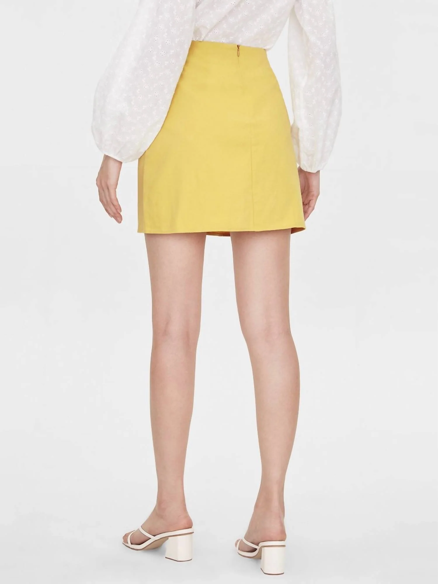 Janice Jupe Skirt In Jaune