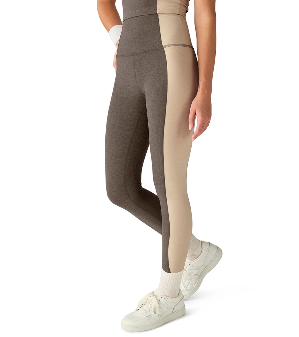 Beyond Yoga Spacedye Vitality Colorblock High Waisted Midi Legging
