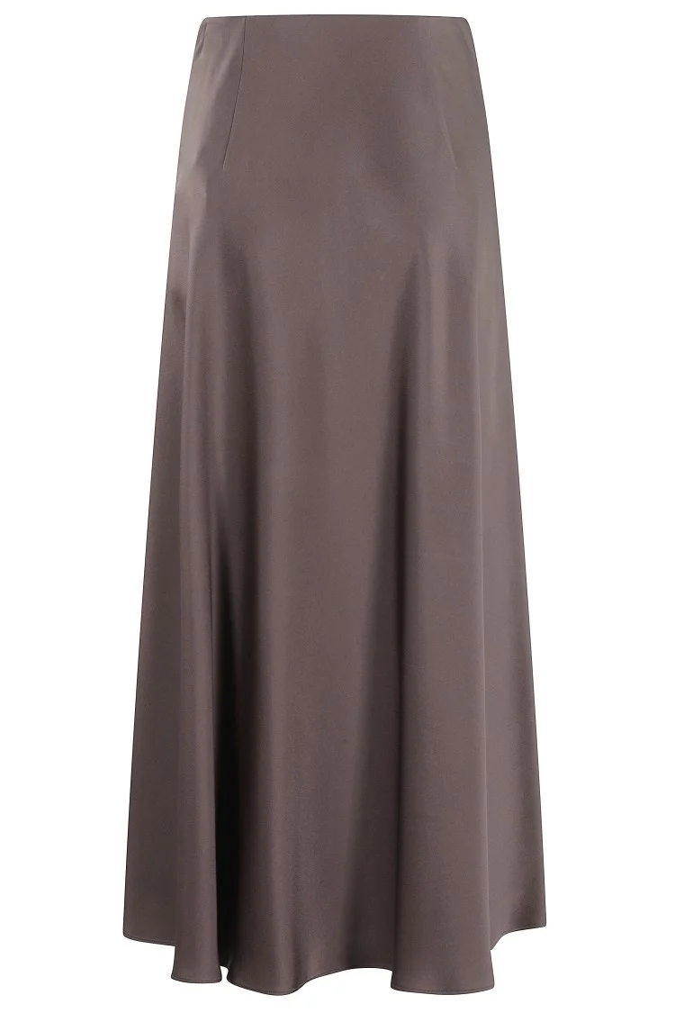 Dark Chocolate Midi Skirt