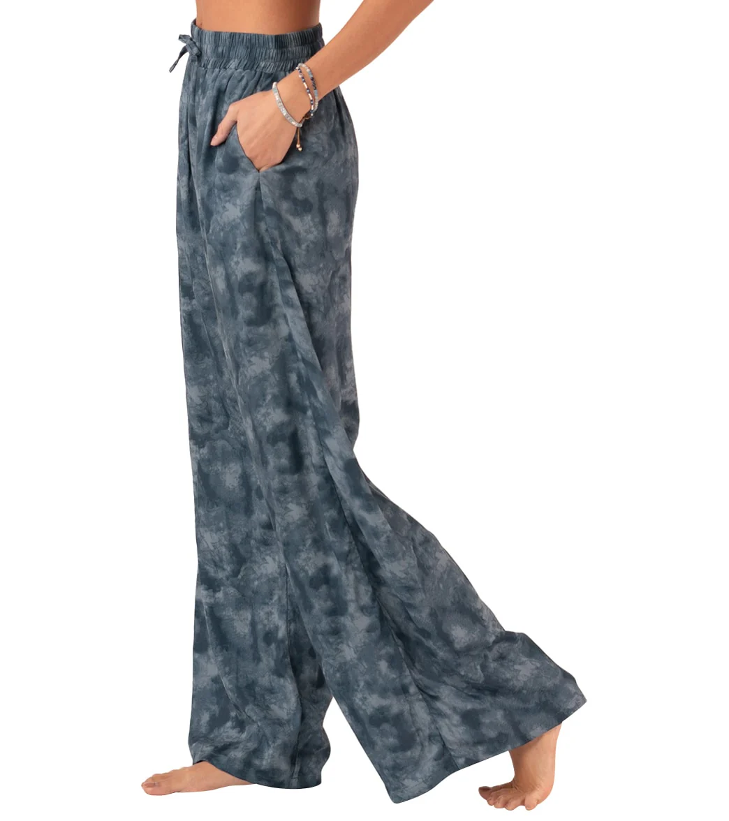 Lotus and Luna Pampa Point Wide Leg Drawstring Pants