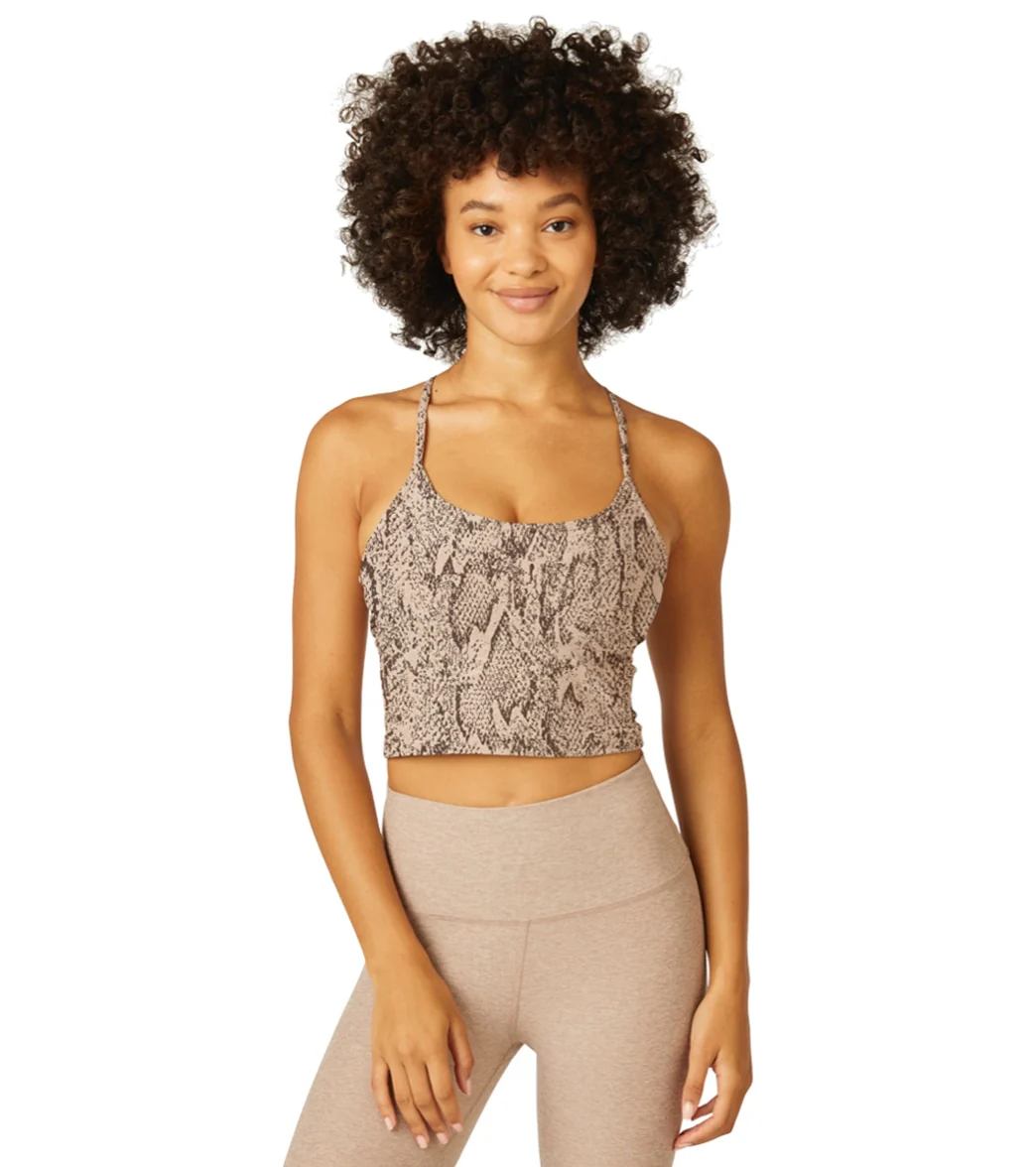 Beyond Yoga Spacedye Printed Slim Racerback Cropped Tank